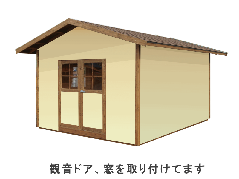 クラフトハウスにパネルハウス3645Lite
