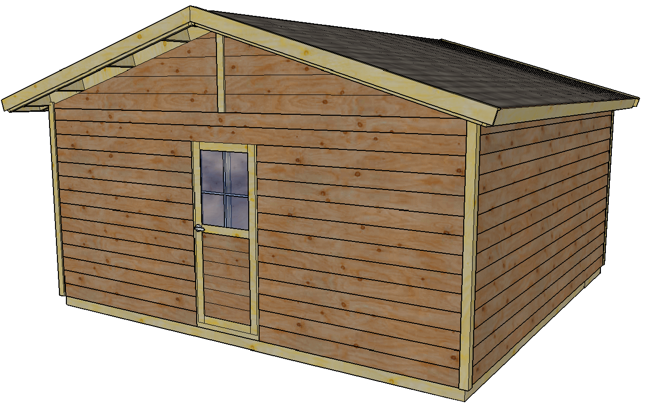 コンテナハウスやユニットハウスと違うDIY木造小屋を安く建てれる5454