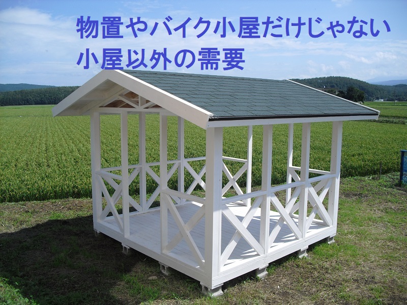 物置やバイク小屋だけじゃない 小屋以外の需要 Panelhouse 物置やバイク小屋だけじゃない 小屋以外の需要 Panelhouse
